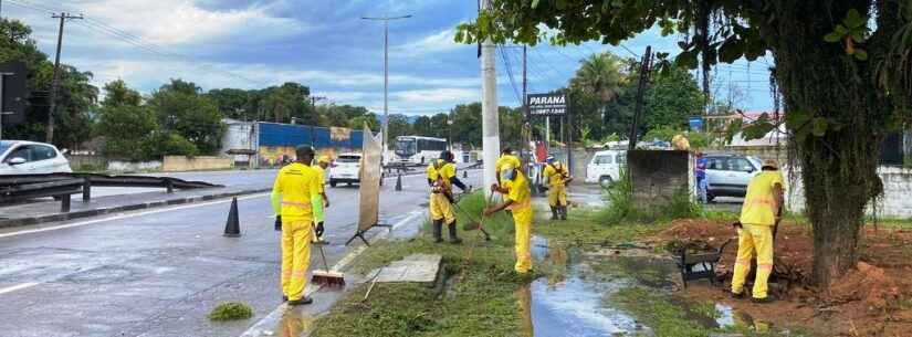 Prefeitura segue a todo vapor com serviços de manutenção na região sul da cidade