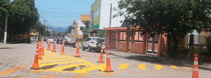 Prefeitura de Caraguatatuba altera mãos de direção em algumas ruas do bairro Sumaré