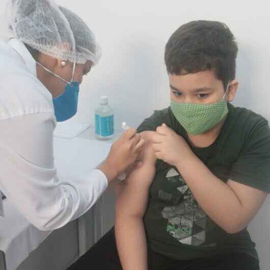 Caraguatatuba amplia vacinação e crianças de 5 anos serão vacinadas a partir de segunda