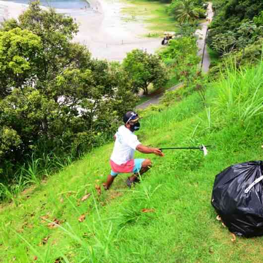 Ação de limpeza de rios, praias e costeiras recolhe mais de 260 kg de microlixo