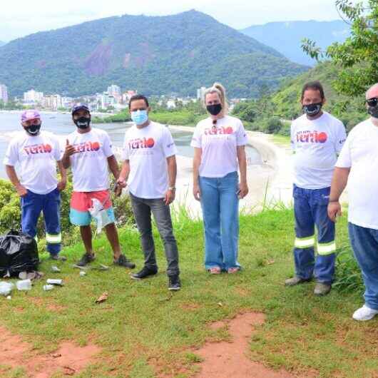 Prefeitura de Caraguatatuba reforça limpeza de rios, praias e costeiras