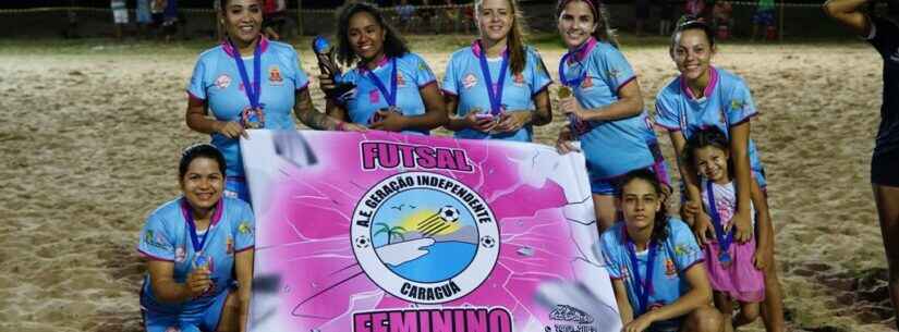 Geração Independente e Carandiru F.C vencem Campeonato de Beach Soccer de Caraguatatuba