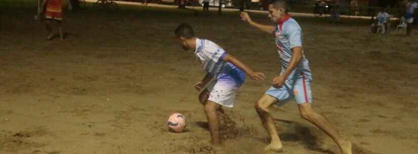 Confrontos definem semifinais do Campeonato Municipal de Beach Soccer