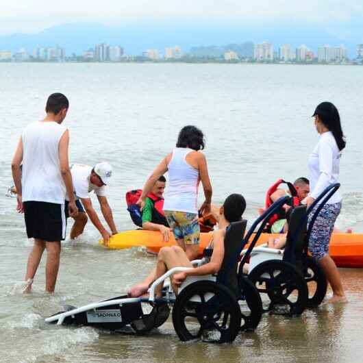 Praia Acessível inicia atividades nesta sexta-feira; saiba horários e dias de funcionamento