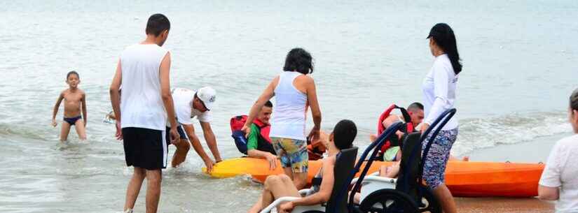 Praia Acessível inicia atividades nesta sexta-feira; saiba horários e dias de funcionamento