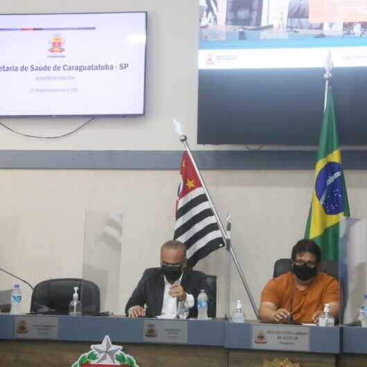 Secretaria de Saúde de Caraguá faz balanço do 3º quadrimestre de 2021 na sexta-feira