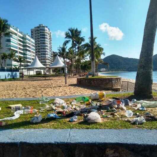 Mais de 1,1 tonelada de lixos são retiradas de rios, praias e costeiras em um mês da campanha ‘Um Novo Verão’