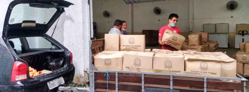 Fundo Social de Caraguatatuba doa 900 cestas básicas para instituições sociais