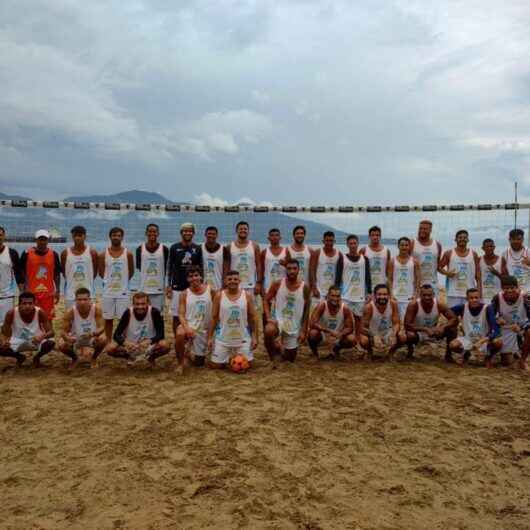 Atletas de Caraguatatuba conquistam pódio no Campeonato de Futevôlei em Ilhabela