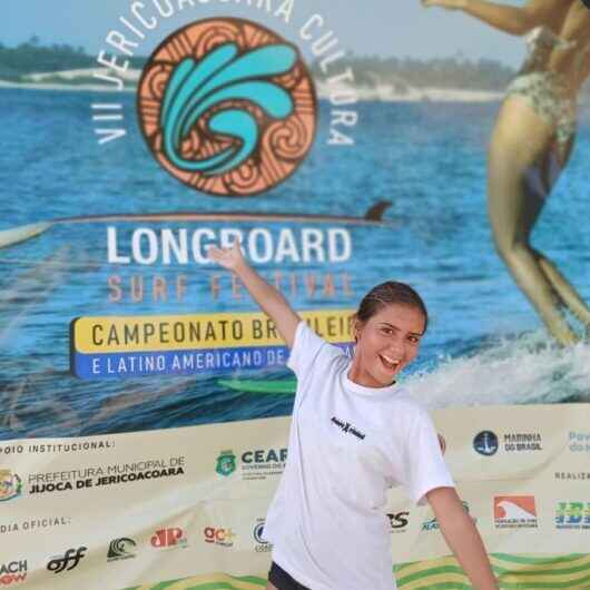Atleta de Caraguatatuba é vice-campeã do Campeonato de Surfe em Santos