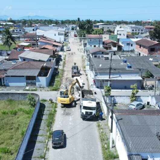 Prefeitura de Caraguatatuba continua com atividades da ‘Fase 1’ do Plano Municipal de Pavimentação nesta segunda-feira