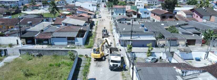 Prefeitura de Caraguatatuba continua com atividades da ‘Fase 1’ do Plano Municipal de Pavimentação nesta segunda-feira