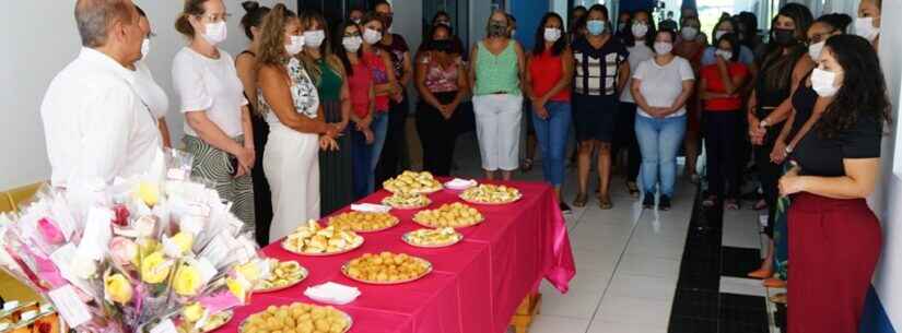 Servidores da Saúde de Caraguatatuba recebem homenagem no Dia Internacional das Mulheres