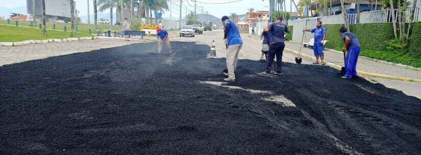 Prefeitura finaliza Operação Tapa Buracos na Avenida Maria de Lourdes da Silva Kfouri, no Massaguaçu