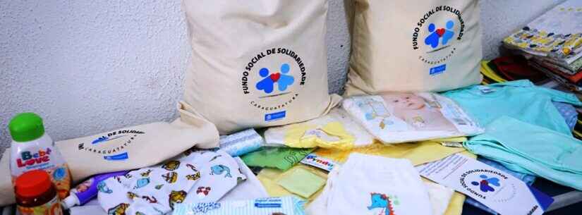 Gestantes recebem kit maternidade do Fundo Social de Caraguatatuba
