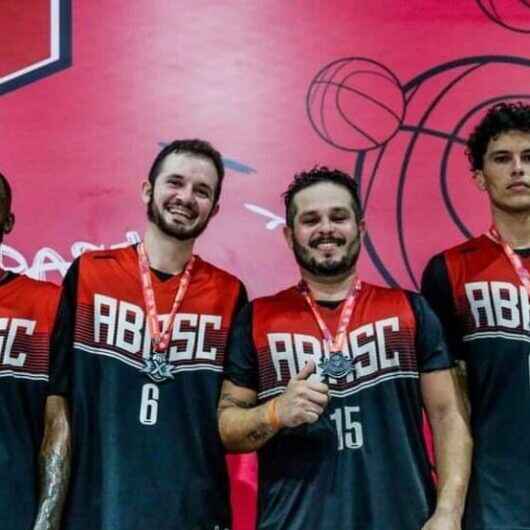 Equipe de Caraguatatuba é vice-campeã da 1ª etapa da Associação Nacional de Basquete 3x3