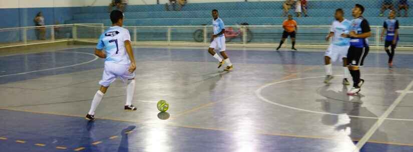 Rodada do Campeonato de Futsal Séries Prata e Ouro registram 32 gols