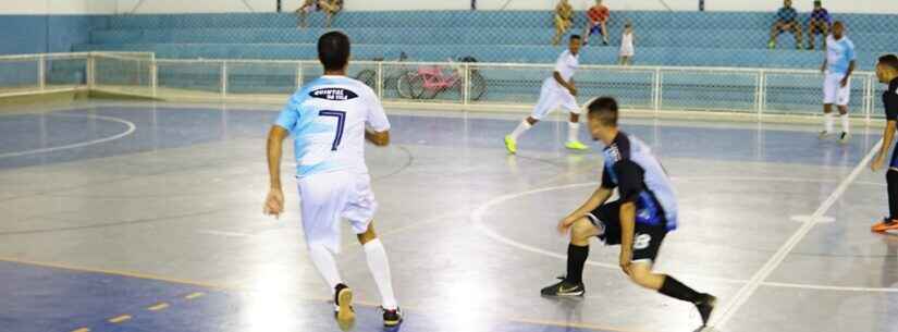 Rodada do Campeonato de Futsal Séries Prata e Ouro registram 32 gols