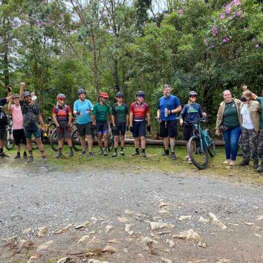 Turismo de aventura em Caraguatatuba ganha reforço com reabertura da ‘Ciclotrilha Estrada Rio Pardo Limeira’ na Serra do Mar