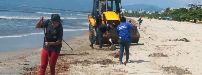 Prefeitura de Caraguatatuba mantém equipes de limpeza durante Feriado de Páscoa