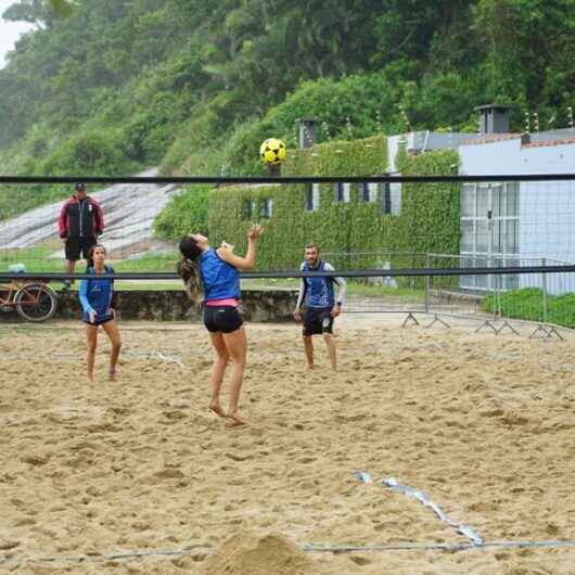 48 atletas participam da 2ª etapa do Campeonato Municipal de Futevôlei de Caraguatatuba