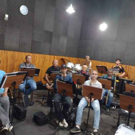 Banda Municipal Carlos Gomes retoma apresentações no fim de semana