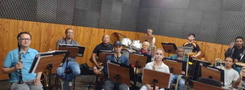 Banda Municipal Carlos Gomes retoma apresentações no fim de semana