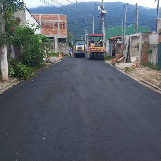 Caraguá em Obras continua na região sul, com diversas obras de drenagem e pavimentação