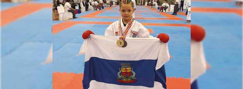 Atleta de Caraguatatuba de 10 anos conquista vaga para final do Campeonato Paulista de Karatê