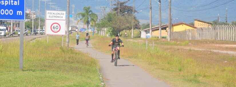 Prefeito de Caraguatatuba assina ordem de serviço para início das obras de revitalização da ciclovia na SP-55