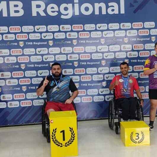 Tênis de Mesa de Caraguatatuba conquista seis medalhas na 3ª etapa do MTB Regional realizada em Jacareí