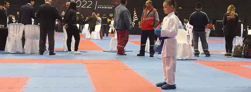 Atleta Mirim de Caraguatatuba conquista duas medalhas nas finais do Campeonato Paulista de Karatê