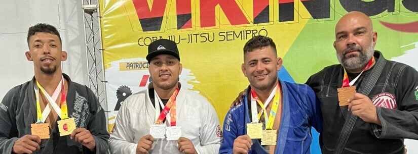 Atletas de Caraguatatuba conquistam oito medalhas em campeonato de Jiu Jitsu em Itaquaquecetuba