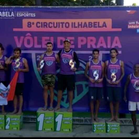 Dupla de Vôlei de Praia de Caraguatatuba é campeã invicta em Ilhabela