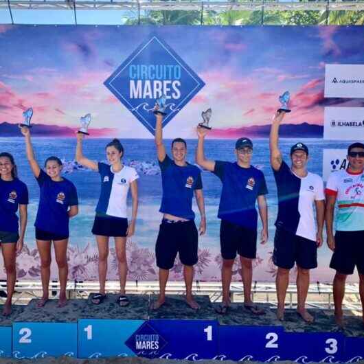 Atletas de Caraguatatuba ganham pódios em várias categorias na 2º Etapa Campeonato Circuito Mares