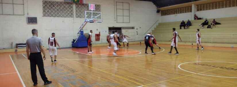 Basquete masculino vence no primeiro jogo da fase classificatória