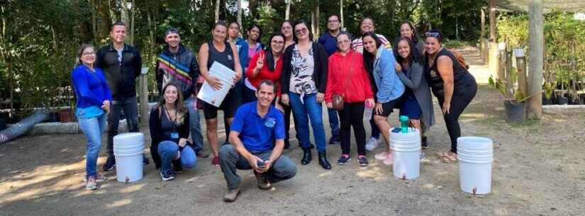 Projeto em Caraguatatuba ensina compostagem para educadores