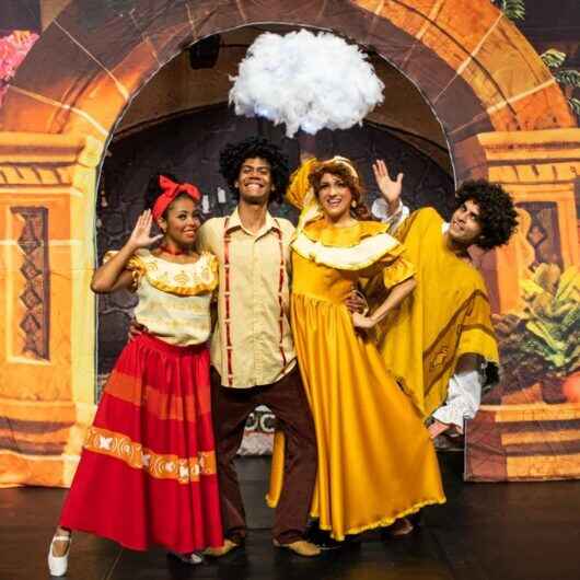 Musical infantil ‘Encanto Família Madrigal’ é atração no Teatro Mario Covas neste domingo