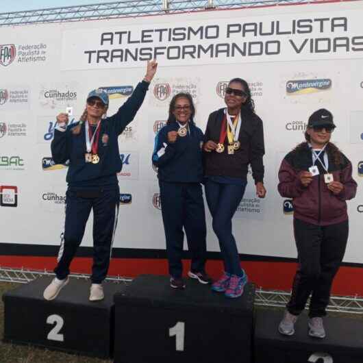 Caraguatatuba conquista mais de 20 medalhas em competição da Federação Paulista de Atletismo