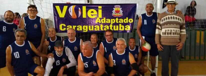 Caraguatatuba termina com título e vice em torneio de Vôlei Adaptado em Paraibuna