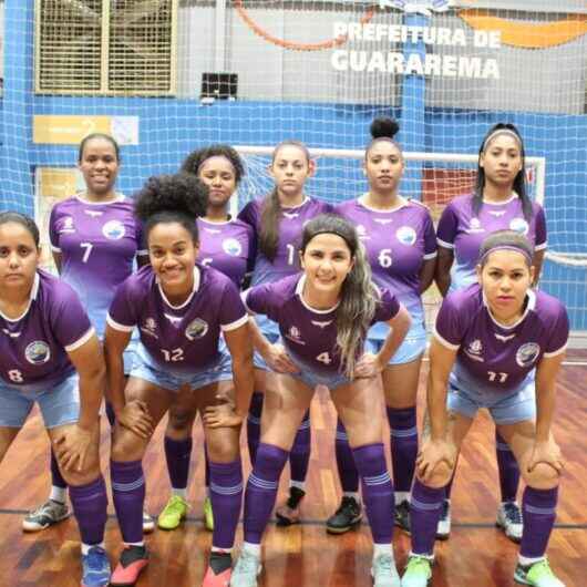 Equipe de Futsal feminino está invicta na Copa Regional de Futsal de Guararema