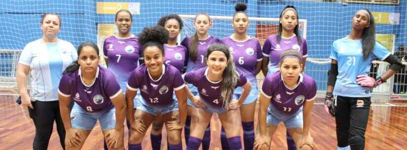 Equipe de Futsal feminino está invicta na Copa Regional de Futsal de Guararema