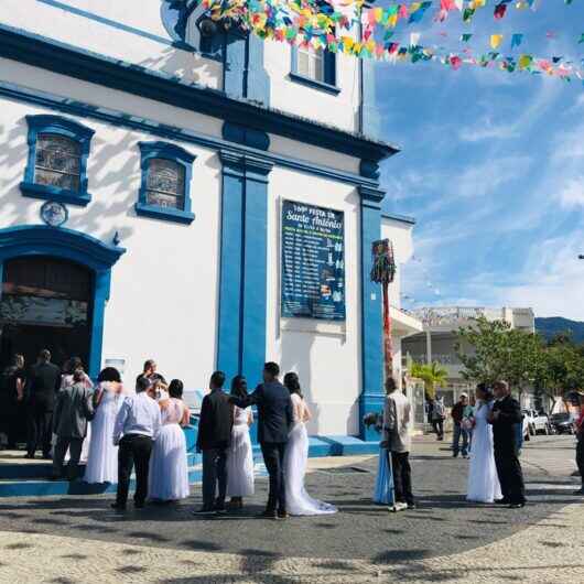 Santo Antônio: padroeiro de Caraguatatuba é celebrado durante missas e festividades na última segunda-feira