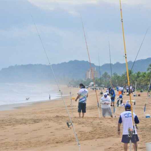 Caraguatatuba recebe prova de pesca e homenageia atleta Vilma Domiciano