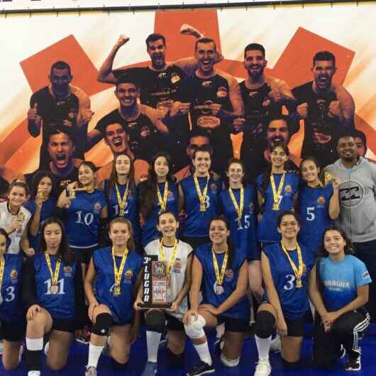 Caraguatatuba encerra Copa Amizade de Voleibol na terceira colocação