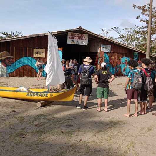 Alunos da Unicamp visitam Caraguatatuba e participam de projeto ‘Rancho-Escola’ na Comunidade da Cocanha