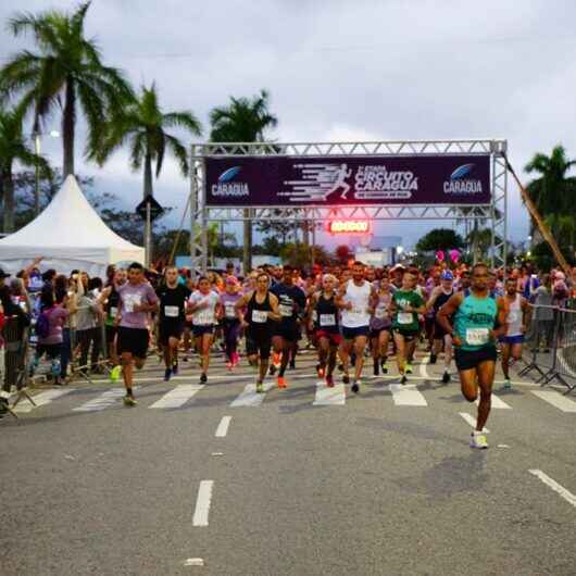 Com desafio da subida do Complexo Turístico do Camaroeiro, Corrida de Rua reúne 600 atletas em Caraguatatuba