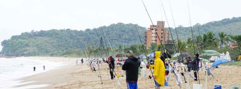 Competição reúne 120 atletas de pesca esportiva em Caraguatatuba neste sábado e domingo