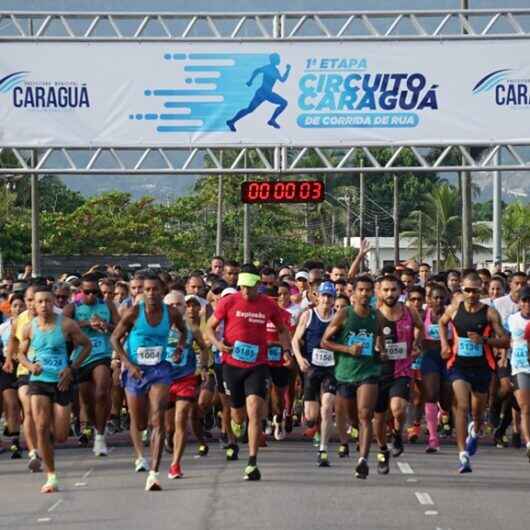 Caraguatatuba inicia inscrições da 2ª etapa do Circuito de Corrida de Rua na segunda-feira (6)