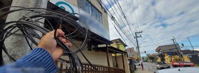 Prefeitura de Caraguatatuba notifica EDP por ocorrências de fios soltos